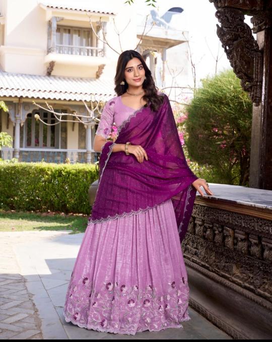 Sabella Silver Glosy catalog buy best lehengas online india