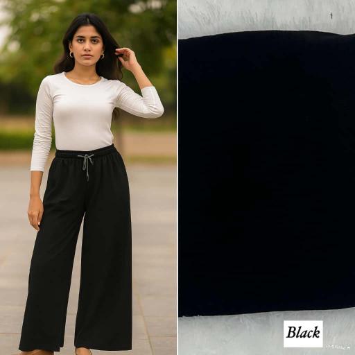 Sabella Textured  Palazzo catalog comfort lady pants wholesale price