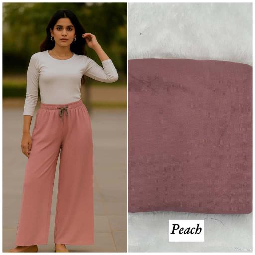 Sabella Textured  Palazzo catalog comfort lady pants wholesale price