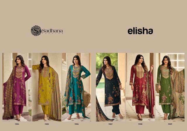 Sadhana Fashion Elisha catalog wholesale indian salwar kameez