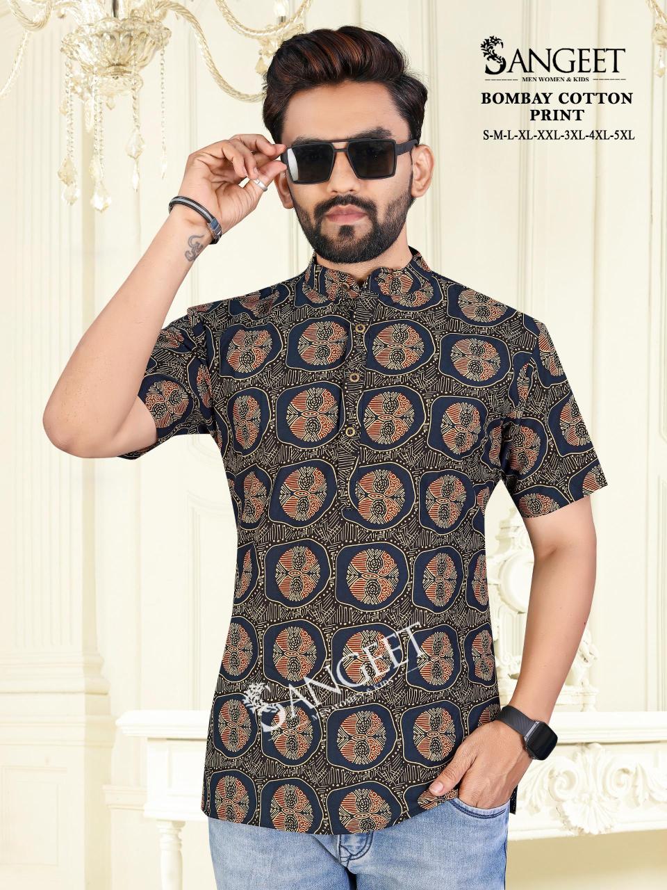 Sangeet Bombay Cotton Print vol 2 catalog wholesale mens t shirts