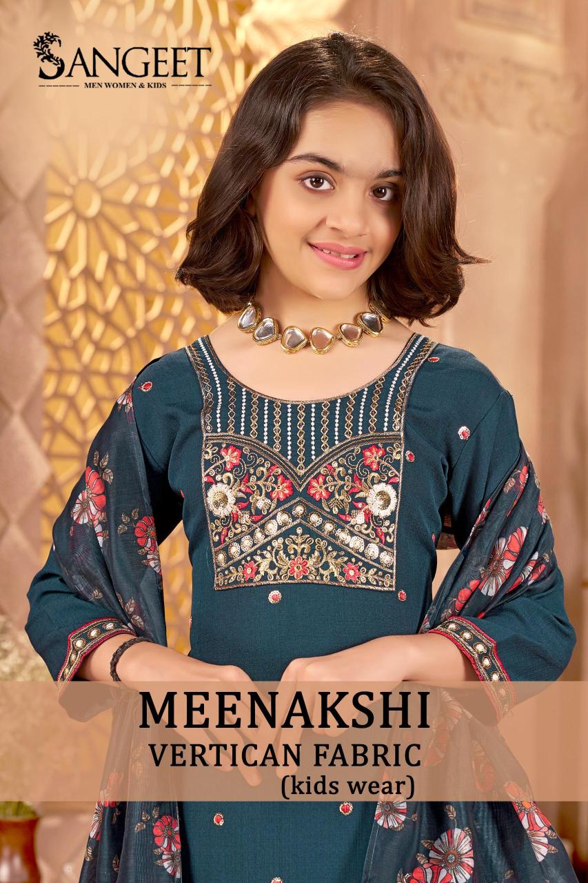 Sangeet Meenakshi catalog kids wear kurti 