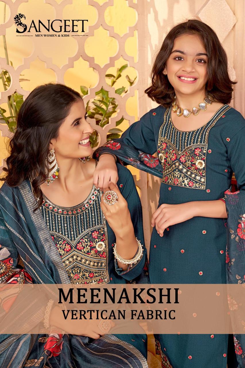 Sangeet Meenakshi catalog mom and daughter kurtis