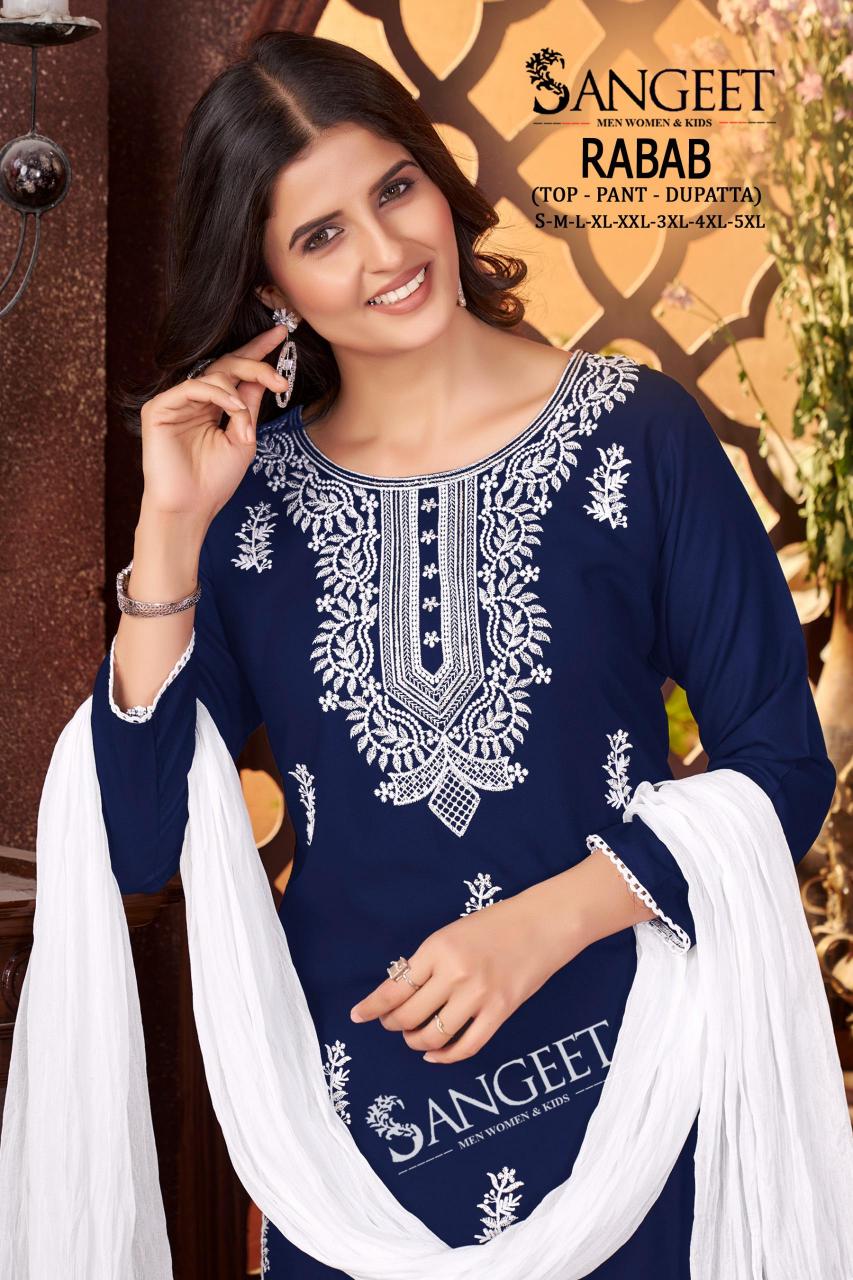Sangeet Rabab Vol 1 catalog low price kurti in surat