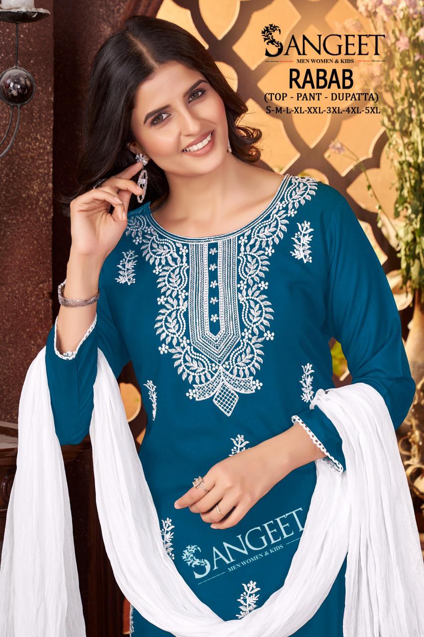 Sangeet Rabab Vol 1 catalog low price kurti in surat