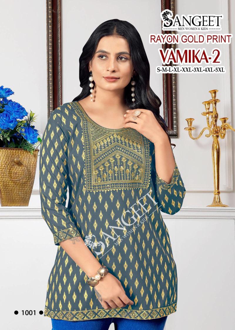 Sangeet Vamika vol 2 catalog famous surat kurti manufacturer