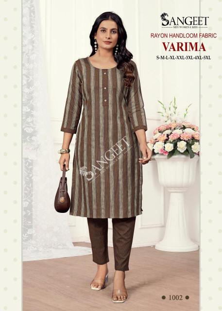 Sangeet Varima vol 1 catalog cheap kurtis in surat