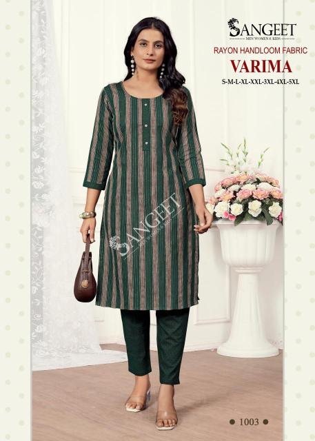 Sangeet Varima vol 1 catalog cheap kurtis in surat