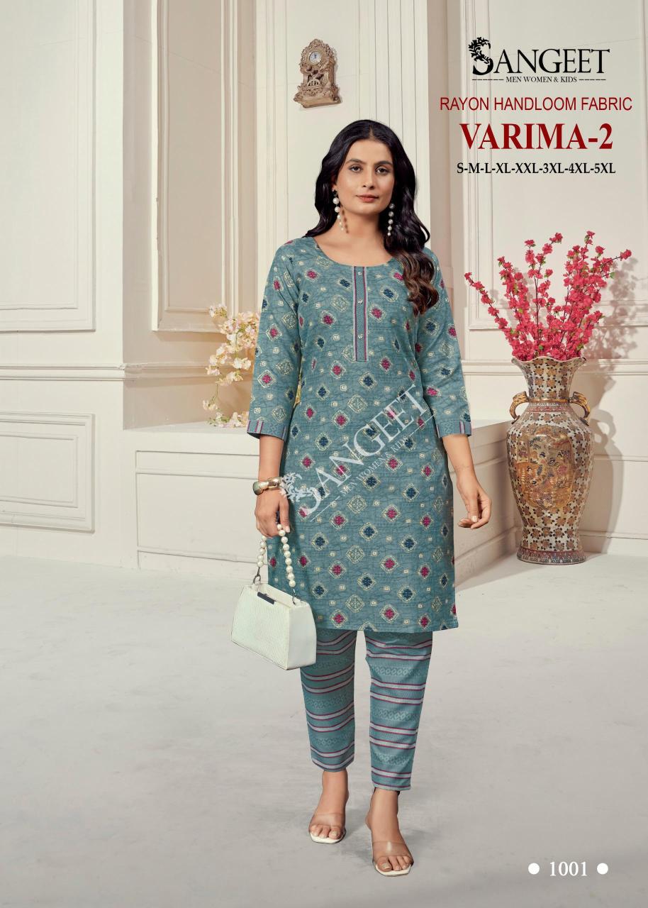 Sangeet Varima Vol 2 catalog best kurti manufacturere in surat