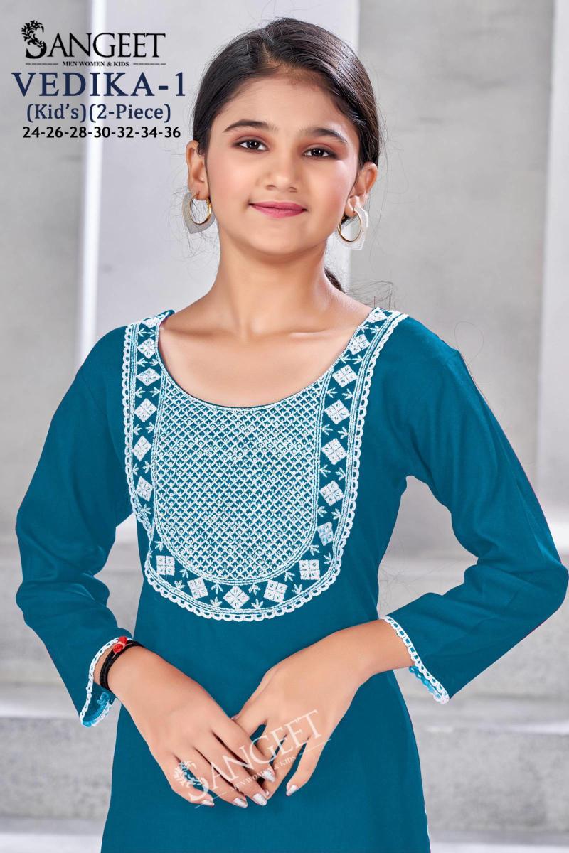 Sangeet Vedika Vol 1 catalog party wear kids indore wholesale