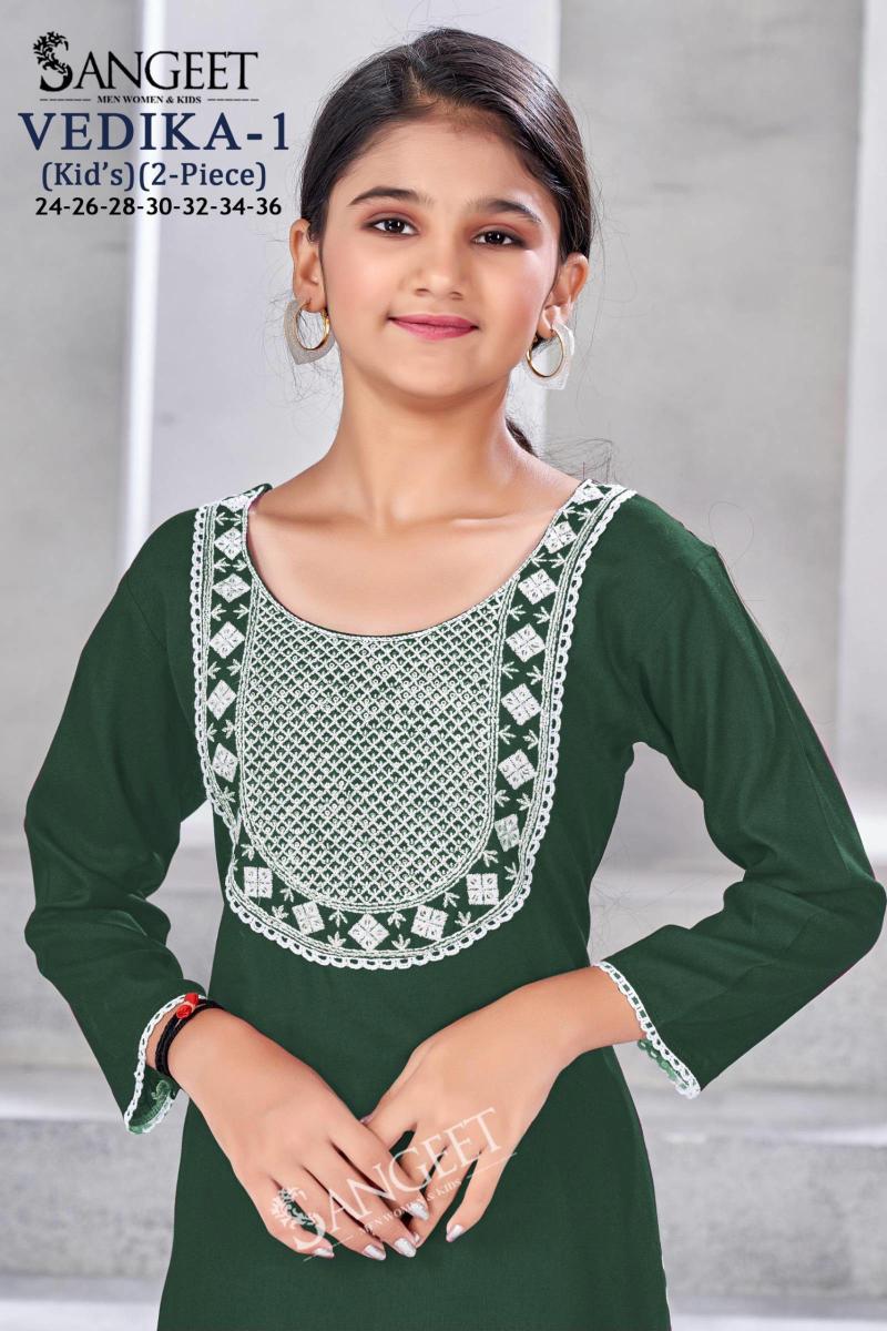Sangeet Vedika Vol 1 catalog party wear kids indore wholesale