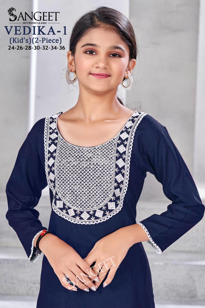 Sangeet Vedika Vol 1 catalog party wear kids indore wholesale