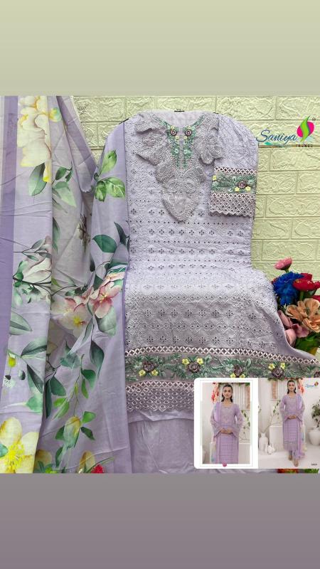 Saniya Adan Libas Chikankari Vol 34 Catalog wholesale pakistani suits dwarka delhi