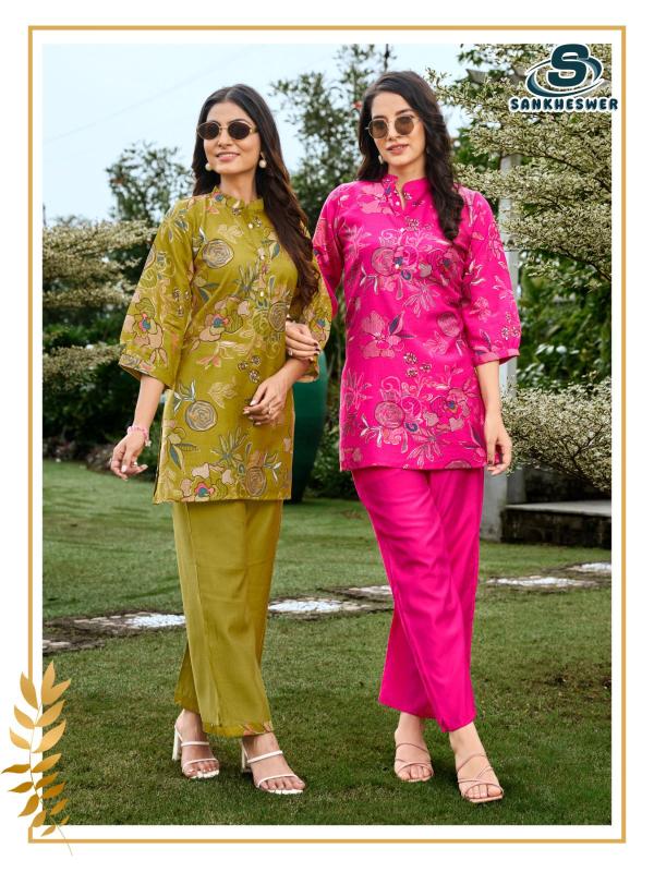 Sankheswer Kelleri Vol 1 catalog co ord set wholesale in mumbai