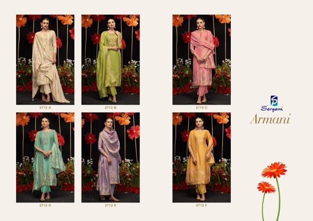 Sargam Armani catalog wholesale dress material market in dadar