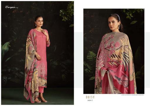Sargam Daisy catalog jaipuri dress materials wholesalers
