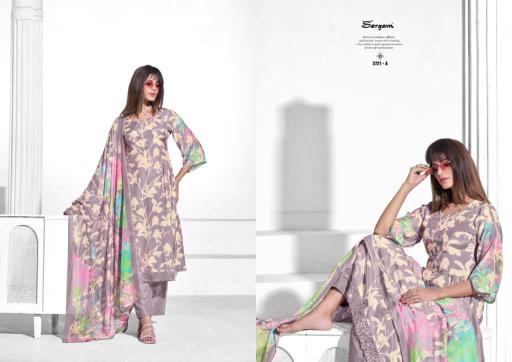 Sargam Iconic catalog wholesale dress material market in bangalore