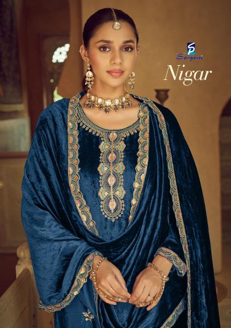 Sargam Nigar catalog buy salwar kameez wholesale
