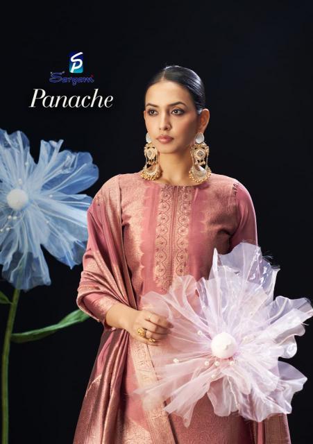 Sargam Panache catalog wholesale ladies dress material suppliers in bangalore