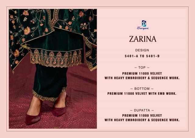 Sargam Zarina catalog buy online wholesale dress material