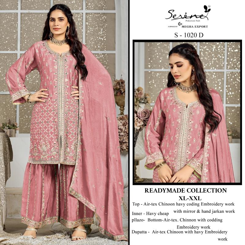 Serine S 1020 catalog pakistani readymade suits wholesale