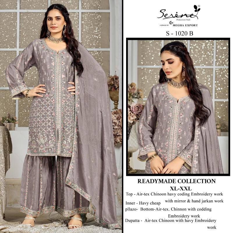 Serine S 1020 catalog pakistani readymade suits wholesale