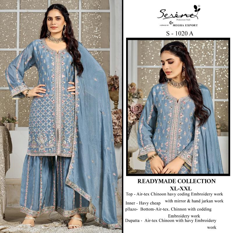 Serine S 1020 catalog pakistani readymade suits wholesale
