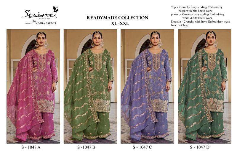 Serine S 1047 catalog pakistani original suits wholesale in pakistan