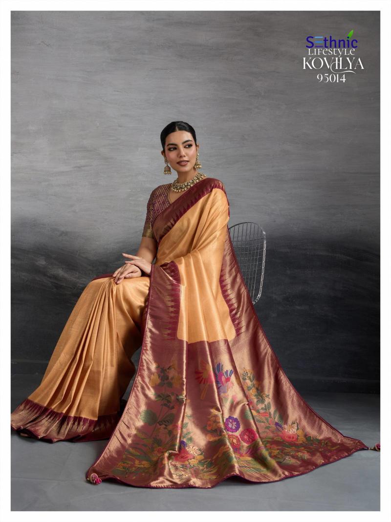 Sethnic Kovilya Vol 4 catalog surat sarees callation tamtam
