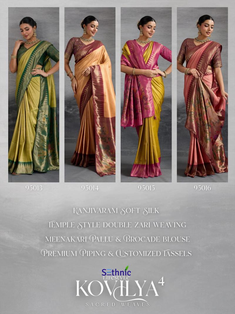 Sethnic Kovilya Vol 4 catalog surat sarees callation tamtam