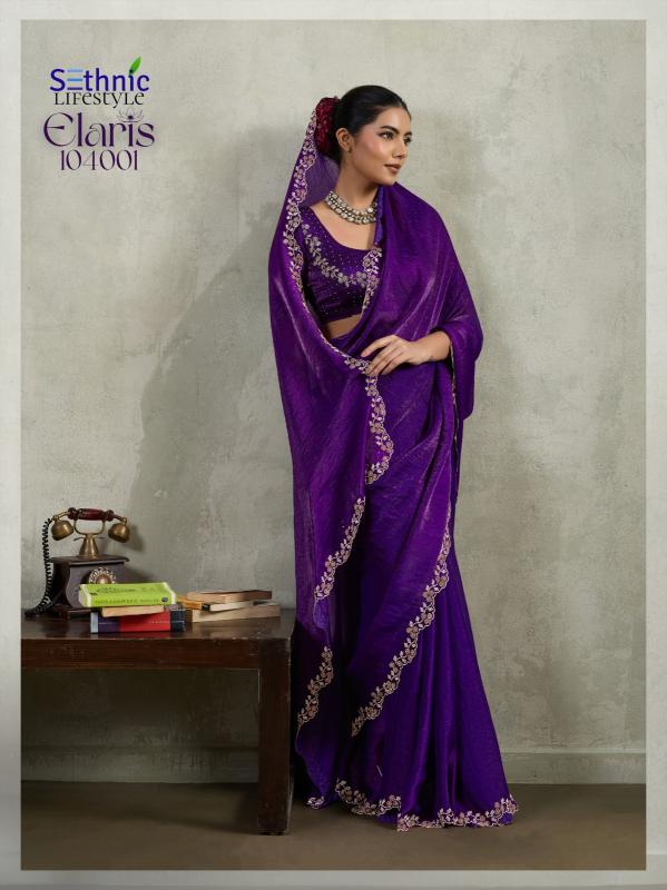 Sethnic Lifestyle Elaris catalog sarees surat gujarat india