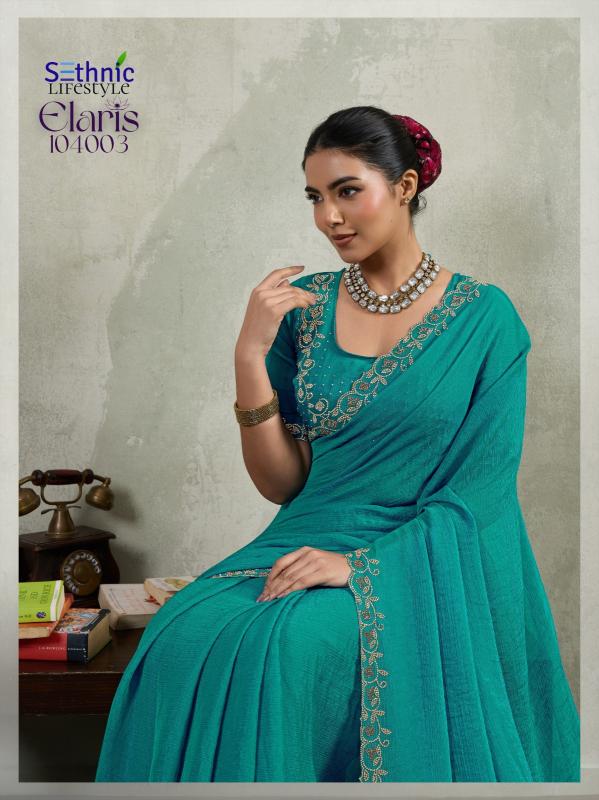 Sethnic Lifestyle Elaris catalog sarees surat gujarat india
