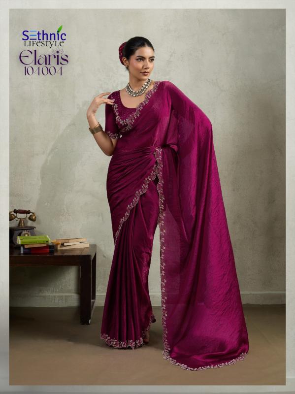 Sethnic Lifestyle Elaris catalog sarees surat gujarat india