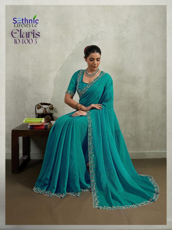 Sethnic Lifestyle Elaris catalog sarees surat gujarat india