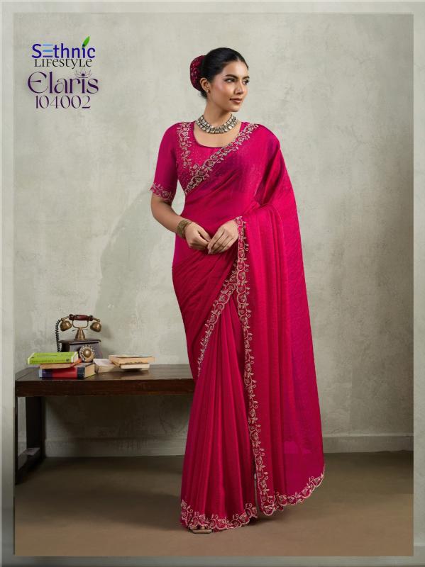 Sethnic Lifestyle Elaris catalog sarees surat gujarat india