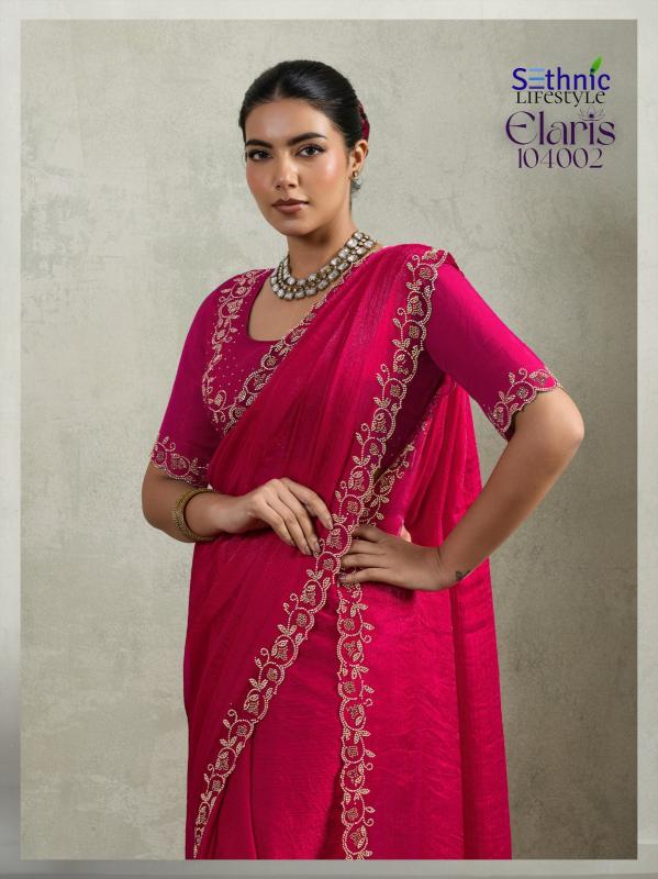 Sethnic Lifestyle Elaris catalog sarees surat gujarat india
