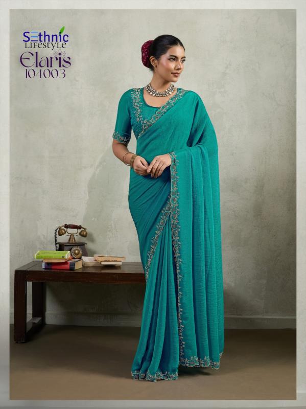 Sethnic Lifestyle Elaris catalog sarees surat gujarat india