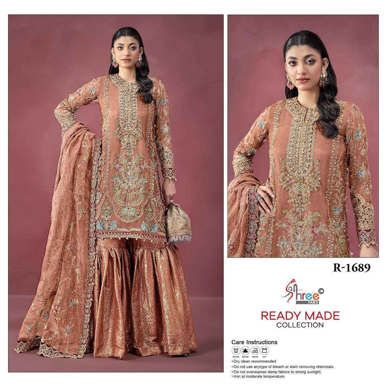 Shree Fabs 1689 catalog wholesale market pakistani suit