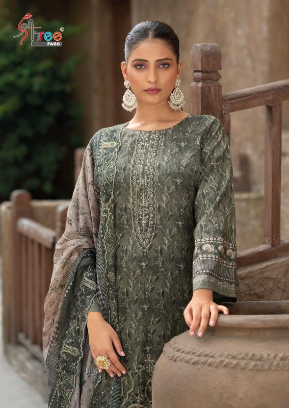 Shree Fabs Bin Saeed Lawn Collection Vol 23 catalog pakistani suits wholesale delhi