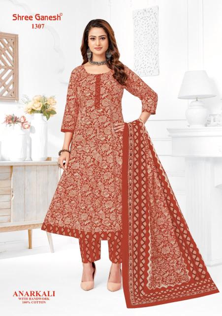 Shree Ganesh Zeenat Vol-3 – Anarkali Style Kurti Pant With Dupatta - Wholesale Catalog