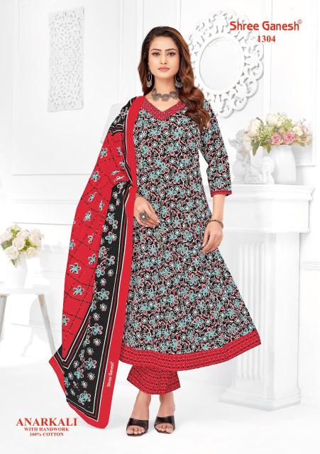 Shree Ganesh Zeenat Vol-3 – Anarkali Style Kurti Pant With Dupatta - Wholesale Catalog