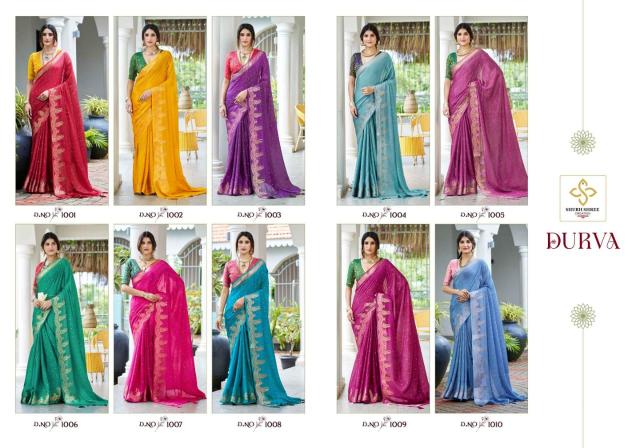 Shubh Shree Durva catalog saree in surat