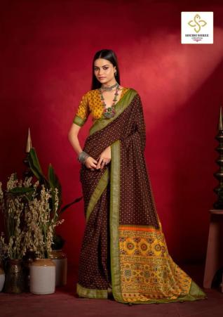Shubh Shree Shristi catalog sarees in mangaldeep complex surat