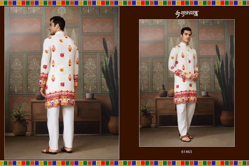 Shubhvastra Rajwadi Raas Vol 5 catalog mens kurta manufacturers in surat