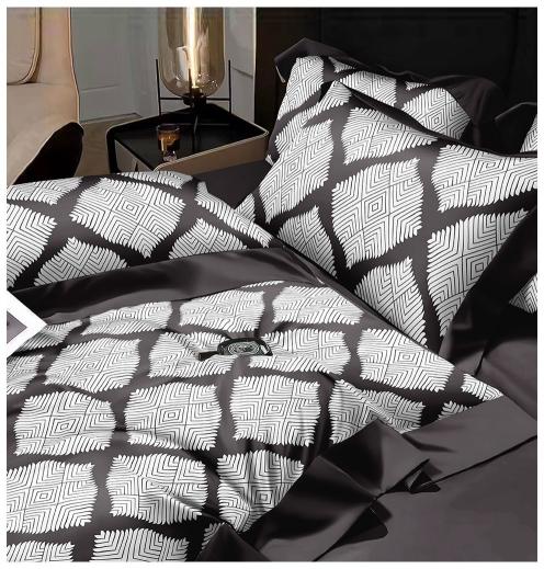 SIARA ( 1B + 2P ) DOUBLEBED QUEEN SIZE BEDSHEET vol 3 wholesaler