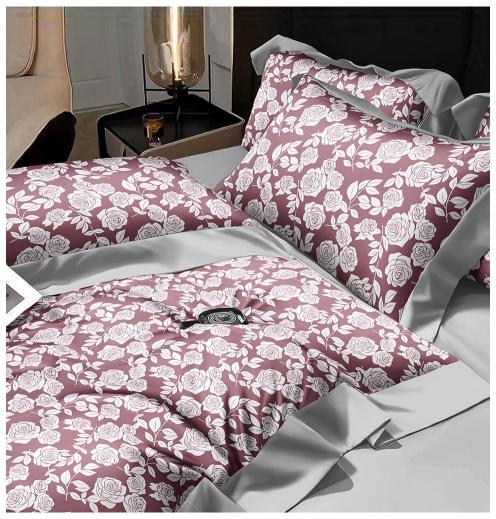 SIARA ( 1B + 2P ) DOUBLEBED QUEEN SIZE BEDSHEET vol 3 wholesaler