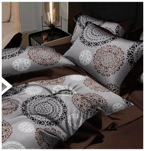 SIARA ( 1B + 2P ) DOUBLEBED QUEEN SIZE BEDSHEET vol 3 wholesaler