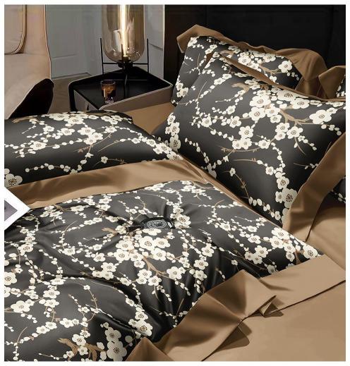 SIARA ( 1B + 2P ) DOUBLEBED QUEEN SIZE BEDSHEET vol 3 wholesaler