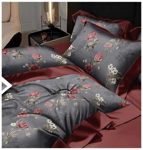 SIARA ( 1B + 2P ) DOUBLEBED QUEEN SIZE BEDSHEET vol 3 wholesaler
