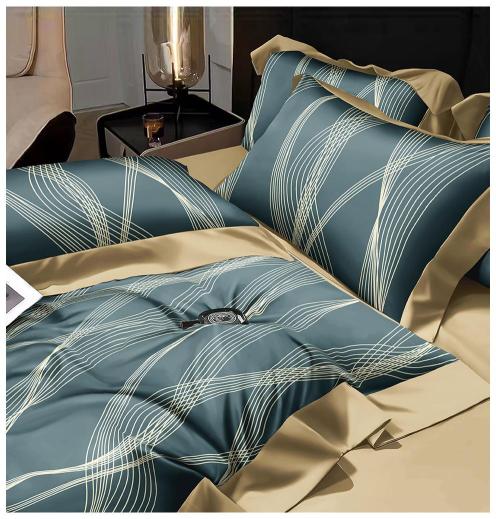 SIARA ( 1B + 2P ) DOUBLEBED QUEEN SIZE BEDSHEET vol 3 wholesaler